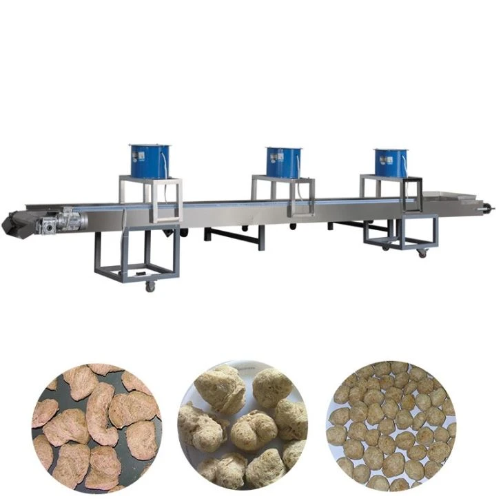 Soya Protein Chunks Mince Meat Nuggets Machine